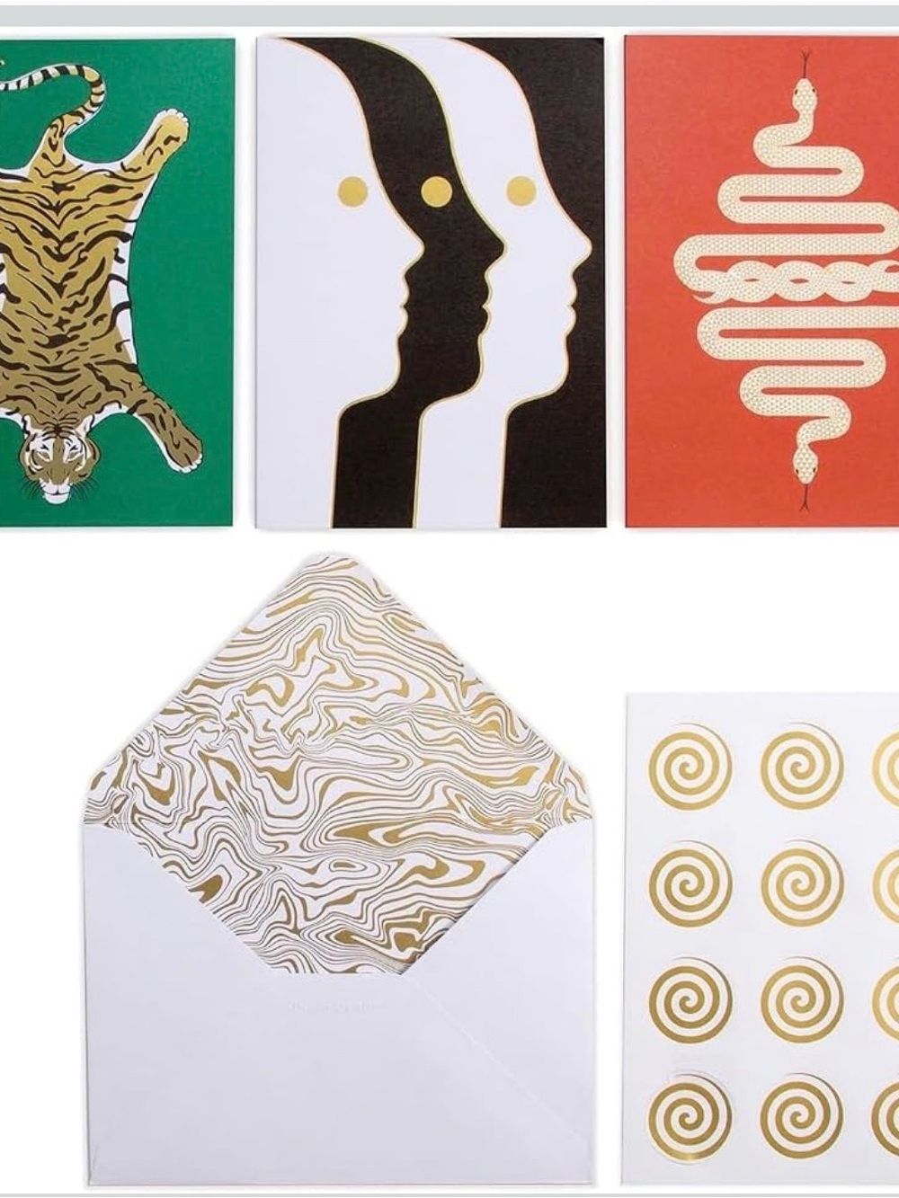 NIB Jonathan Adler Atlas & Animals Notecard Set - Picture 6 of 7
